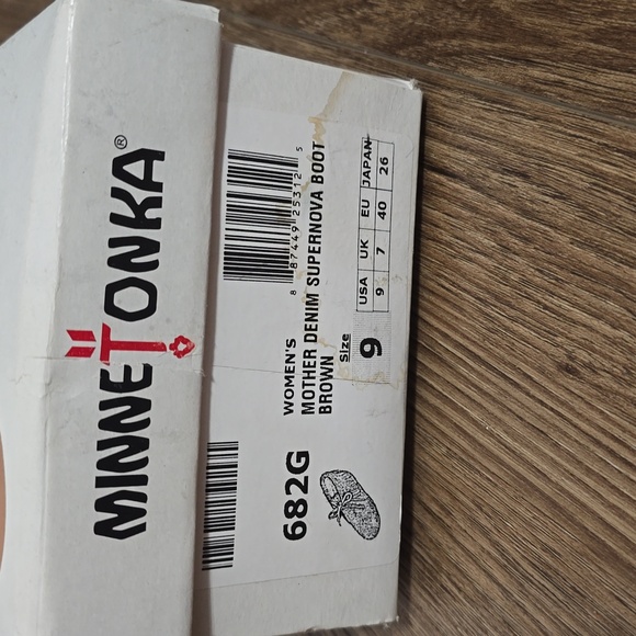 Minnetonka x MOTHER supernova boot brown, size 9 - Picture 5 of 5